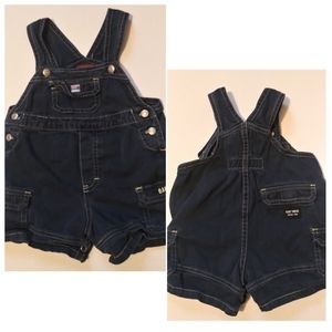 BABY GUESS GIRLS DENIM OVERALL JUMPER | 18 MONTHS